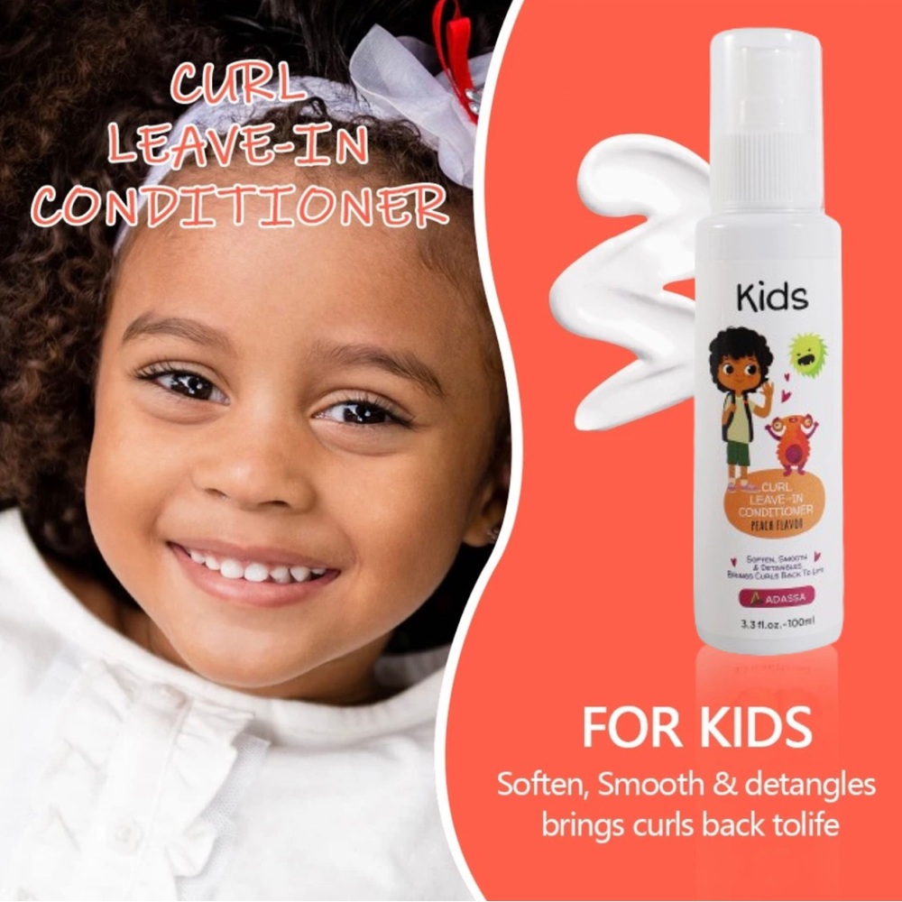 Adassa Kids Curl Leave-In Conditioner